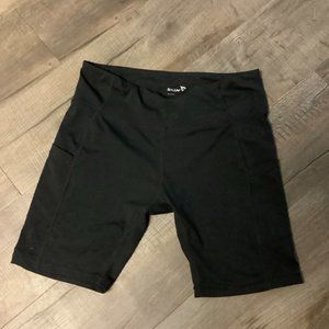 Baleaf Black 8" Bike Shorts With Pockets